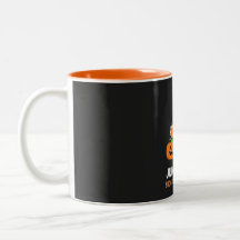 "Jus Avant Boos" Halloween Ghost Mug