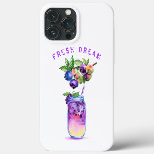Jus de bleuets frais Cool coque ipad de boisson