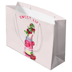 Jus de cerise sucré Cool Boire Fruits Sac cadeau