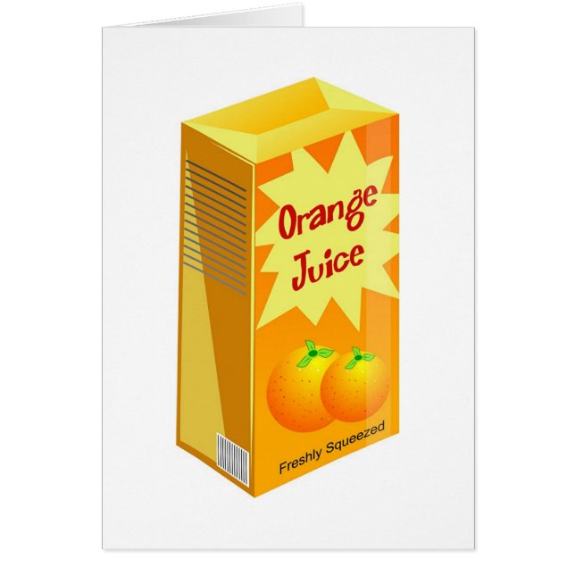 Jus d'orange (Devant)