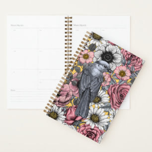 Jus gris et fleurs