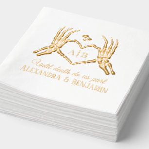 Jusqu'à ce que la mort nous sépare Squelette Mains