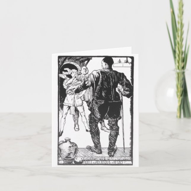 Jusqu'au carte pour notes d'Eulenspiegel (Devant)