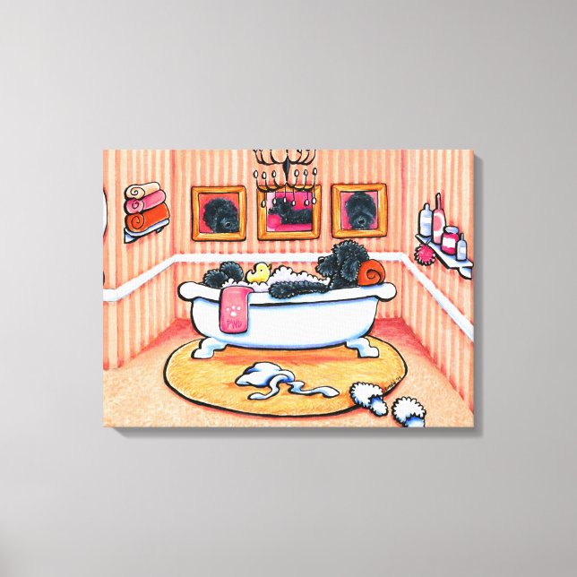 Just 5 More Minutes by Andie Canvas Print (Front)