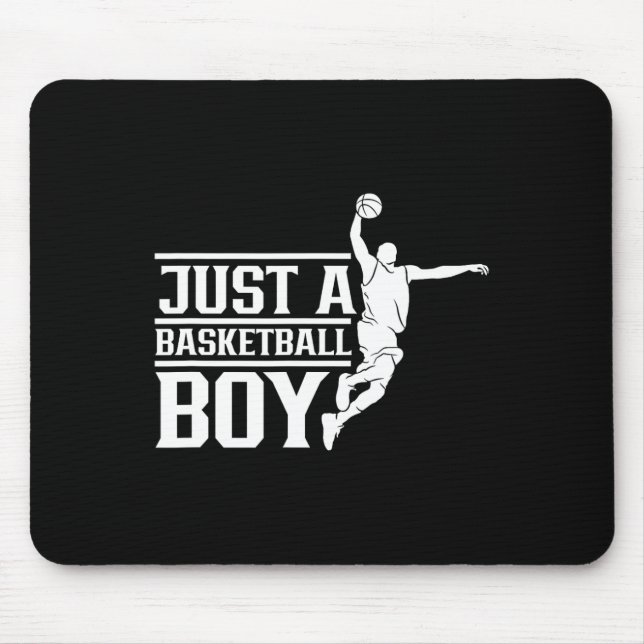 Just A Basketball Boy Coach Player Team Match  Mouse Pad (Front)