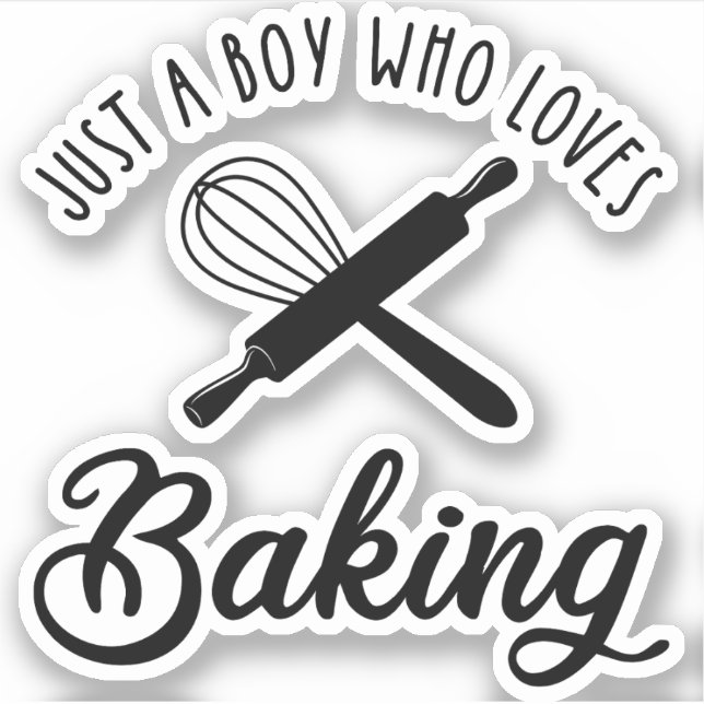 Just A Boy Who Loves Baking (Front)