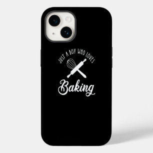 Just A Boy Who Loves Baking iPhone 14 Case
