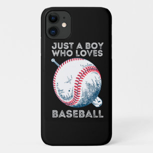 Just a Boy Who Loves Baseball iPhone 11 Case