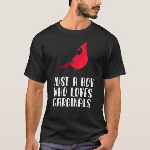 Just A Boy Who Loves Cardinals T-Shirt