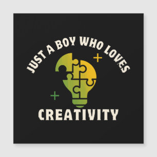 just a boy who loves creativity