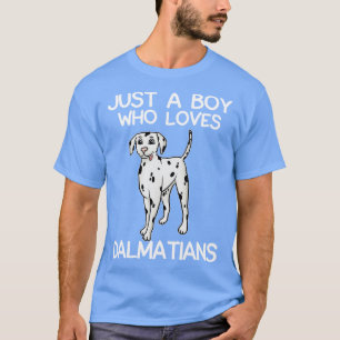 Just A Boy Who Loves Dalmatians T-Shirt