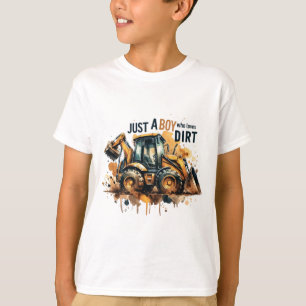 Just A Boy Who Loves Dirt T-Shirt