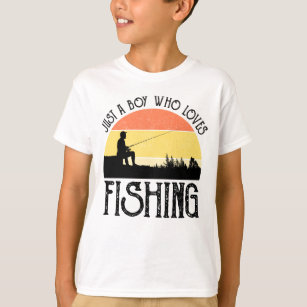  Kids Fishing Saying Fish Fisherman Funny Child Sayings Angel  T-Shirt : Clothing, Shoes & Jewelry