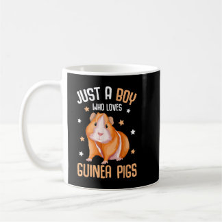 Just a Boy who loves Guinea Pigs Kids Boys Guinea Coffee Mug