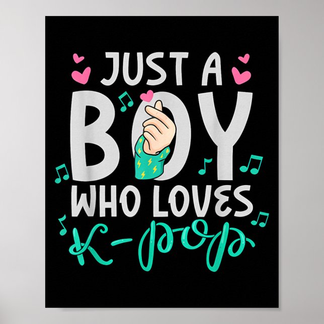 Just A Boy Who Loves K-p Fandom Celebration  Poster (Front)