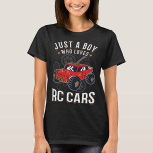 Just a boy who loves RC Cars Boy T-Shirt