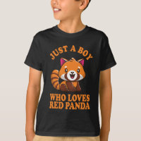 Just a Boy Who Loves Red Panda