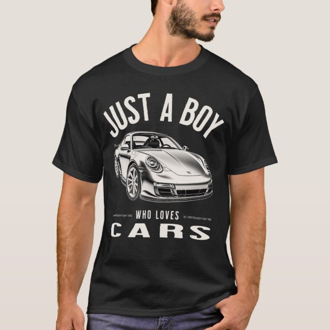 Just a Boy Who Loves s SuperSports 2 T-Shirt (Front)