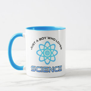 Just A Boy Who Loves Science Mug