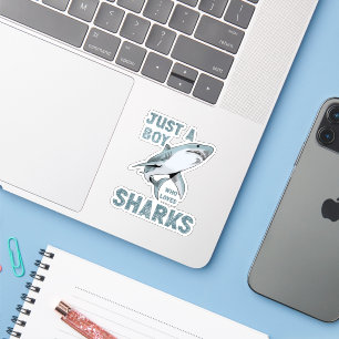 Just a boy who loves Sharks Shark Lover
