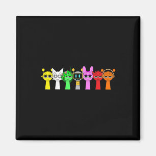 Just A Boy Who Loves Sprunky Funny Sprunky Game Magnet