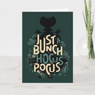 Just a Bunch of Hocus Pocus Card