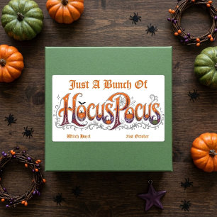 Just a bunch of Hocus Pocus Modern Typography Cute Sticker