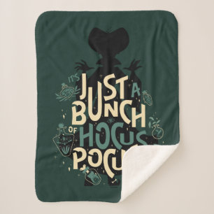 Just a Bunch of Hocus Pocus Sherpa Blanket
