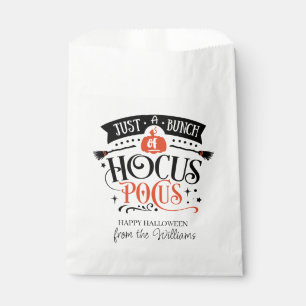 Just  a Bunch of Hocus Pocus Typography Favour Bag