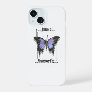 Just a Butterfly iPhone 15 Case