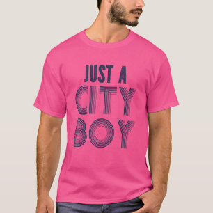 Just A City Boy Journey T-Shirt