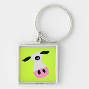 Just a Cow Keychain