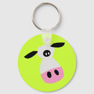 Just a Cow Keychain