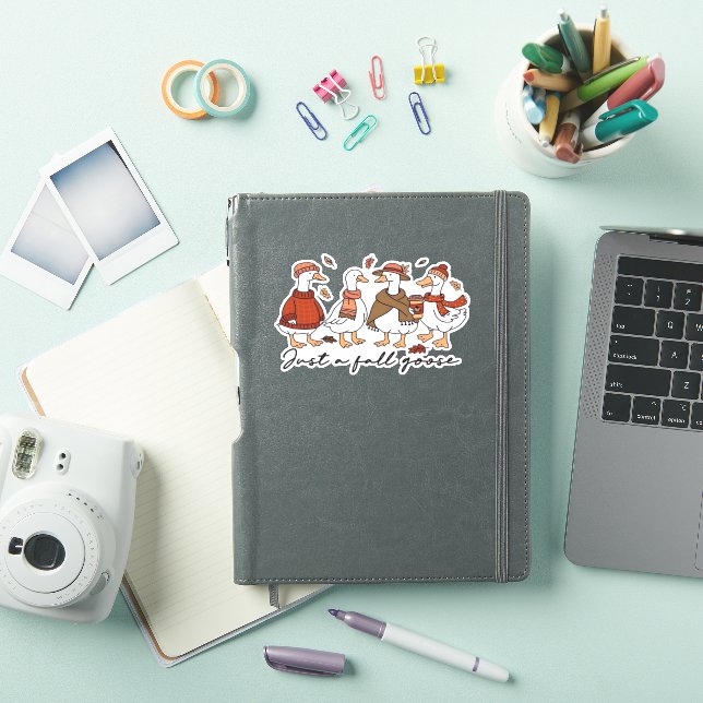 Just a Fall Goose Classic T-Shirt (iPad Cover)
