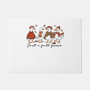 Just a Fall Goose Classic T-Shirt Doormat
