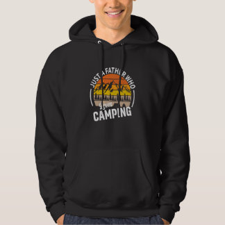 Just A Father Who Loves Camping Hoodie