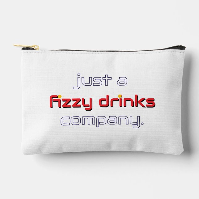 Just a Fizzy Drinks Company Keychain Accessory Pouch (Front)
