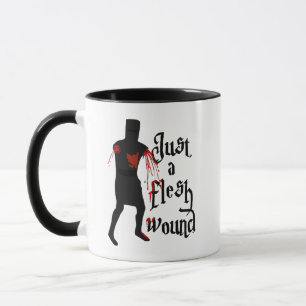 Just a flesh wound mug