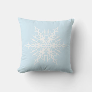 Just a Fun Snow Flake Throw Pillow