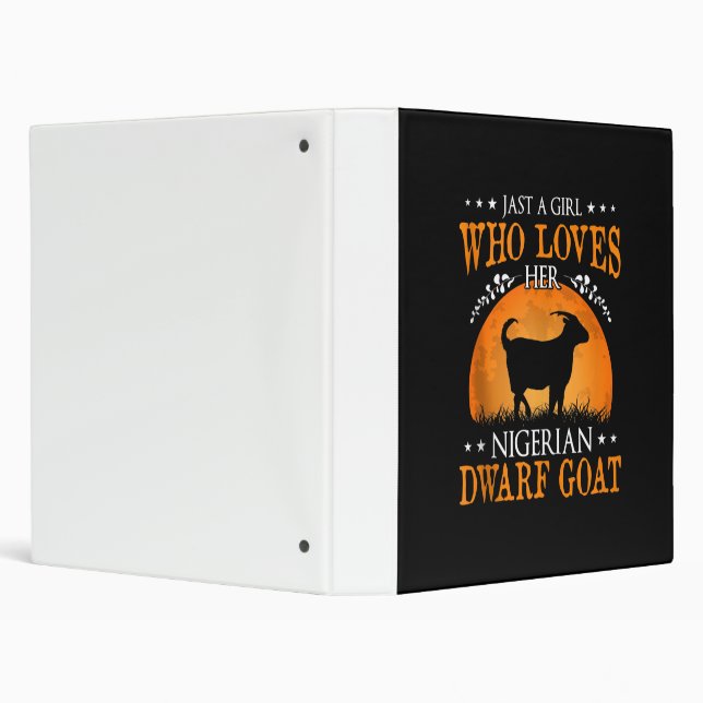 Just a Girl Goat Hall Binder (Background)