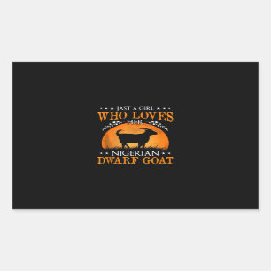 Just a Girl Goat Hall Sticker