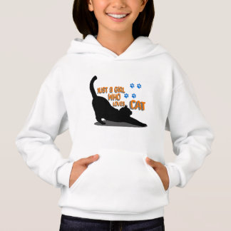 just a girl how love cat