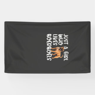 Just A Girl Who Likes Boerboels Classic T-Shirt Banner