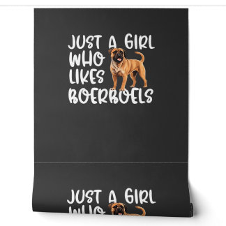 Just A Girl Who Likes Boerboels Classic T-Shirt Wallpaper