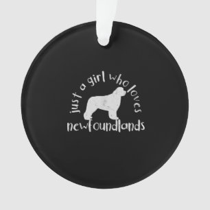 Just A Girl Who Love Newland chien produit
