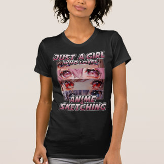 Just A Girl Who Loves Anime and Sketching Japan An T-Shirt