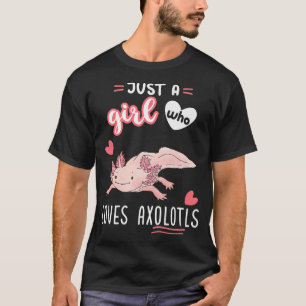 Just A Girl Who Loves Aolotls Premium T-Shirt