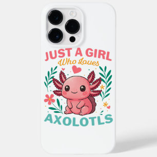 Just a girl who loves axolotls Case-Mate iPhone 14 pro max case