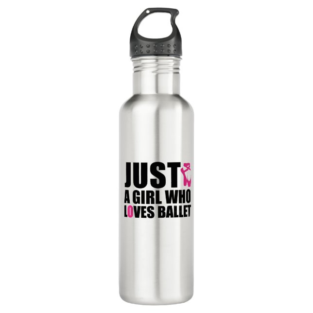 Just A Girl Who Loves Ballet T-Shirt Coffee Mug (Front)