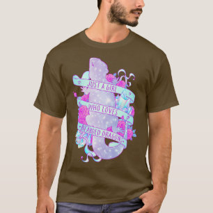 Just a Girl Who Loves Bearded Dragons T-Shirt